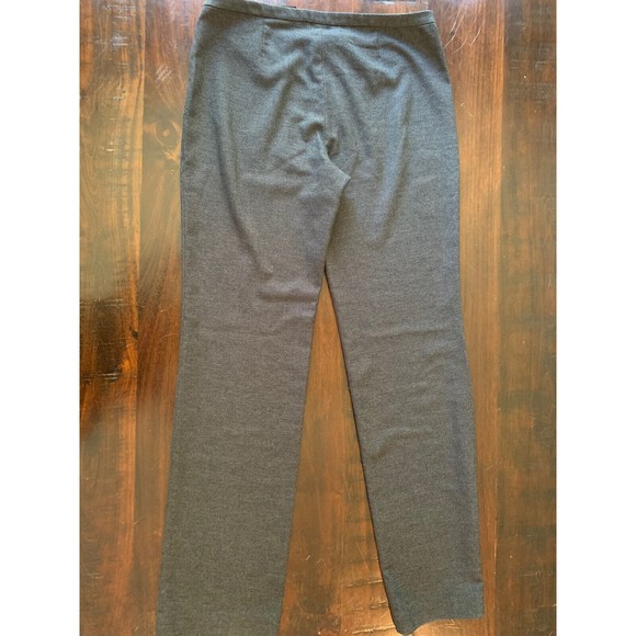 Tahari Womens Size 8 Pants Gray Poly Elastane Trousers Small Check Pattern - Picture 4 of 11